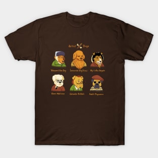 Artist Dogs T-Shirt